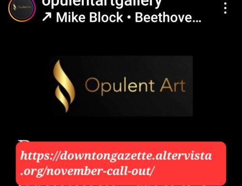 OPULENT ART & ARTSY, NOVEMBER CALL OUT: ELECTRIFYING ART 🎉